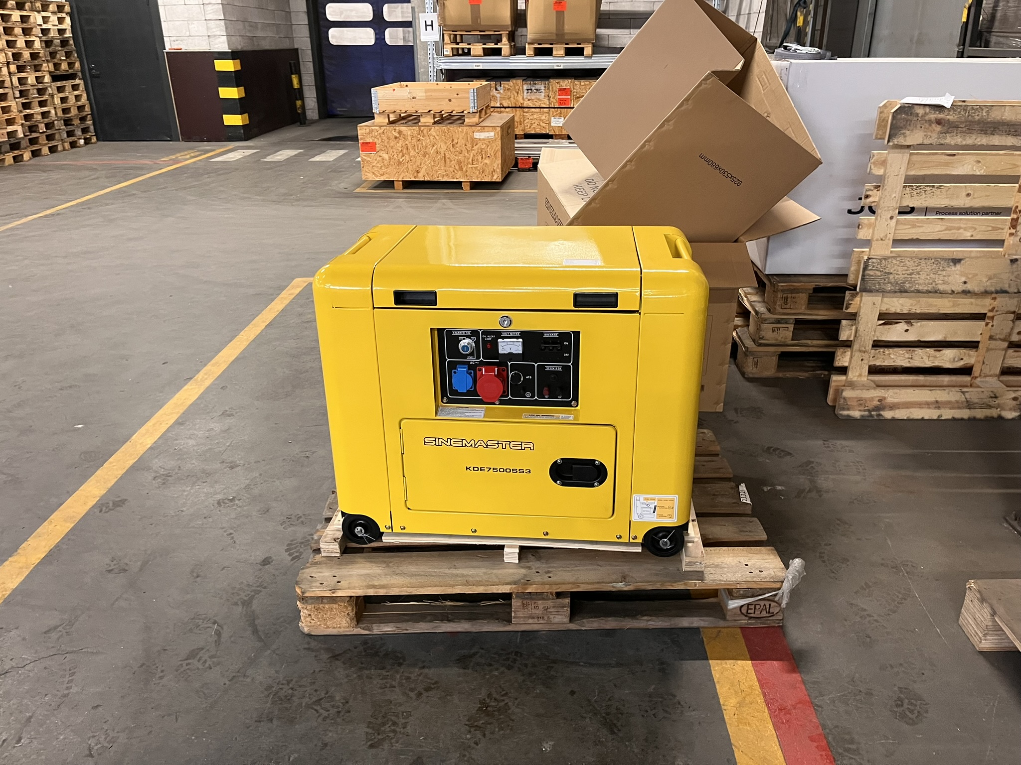 Sinemaster KDE7500SS3 dieselgeneraattori